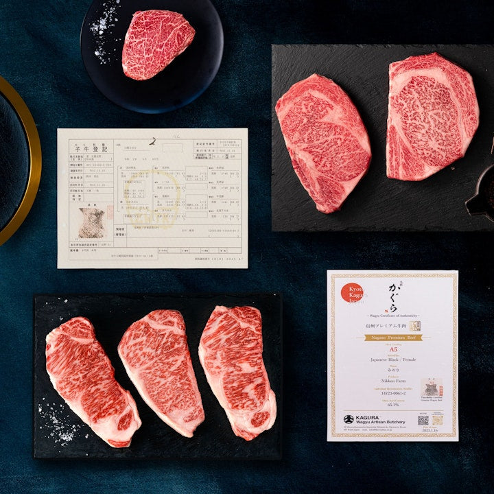 Wagyu Tasting 5 Personen